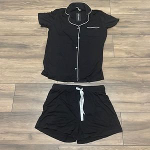 New Ekouaer Pajamas Top + Bottom w/tags